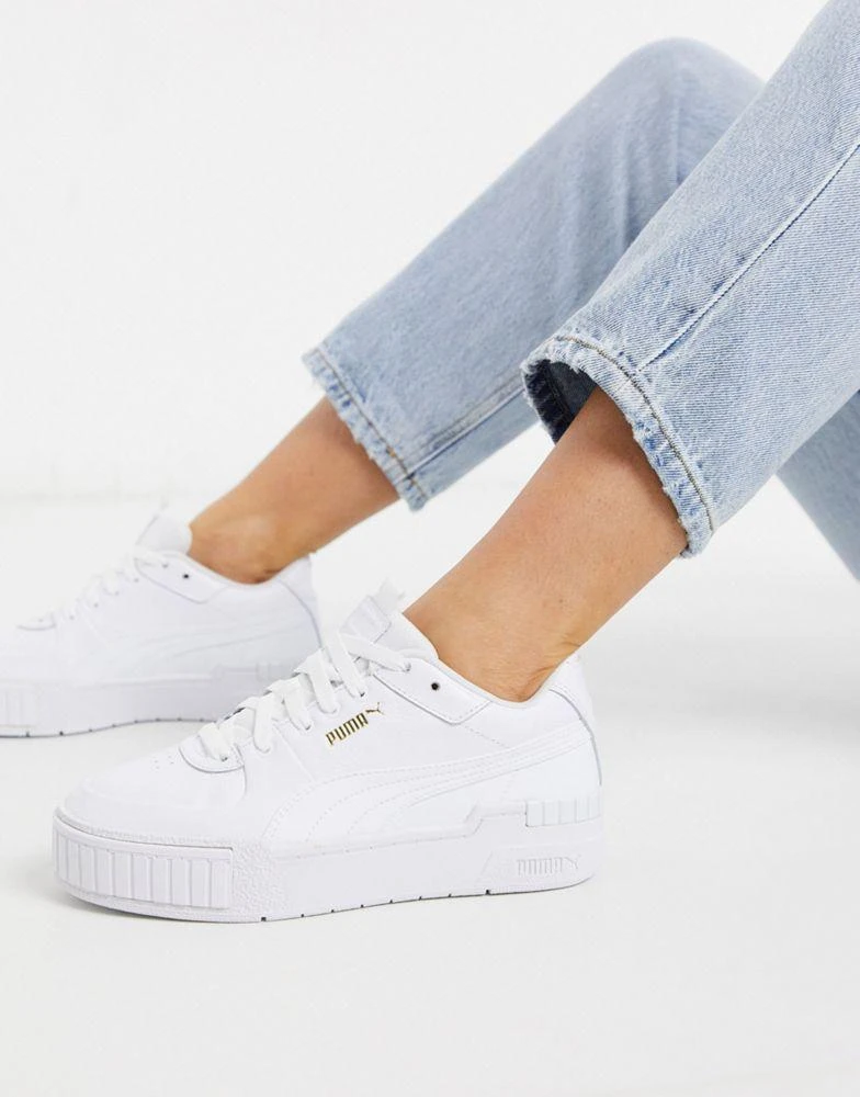 商品Puma|Puma Cali Sport chunky trainers in white,价格¥720,第2张图片详细描述