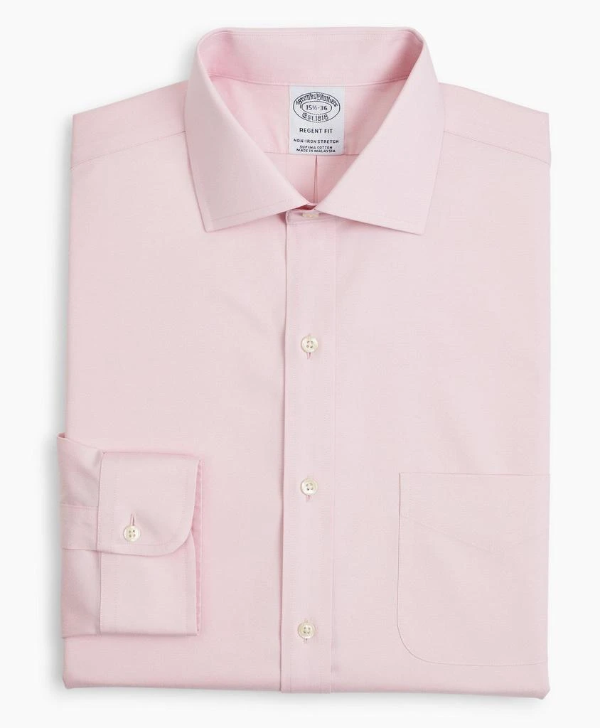 Stretch Regent Regular-Fit  Dress Shirt, Non-Iron Pinpoint English Collar 商品