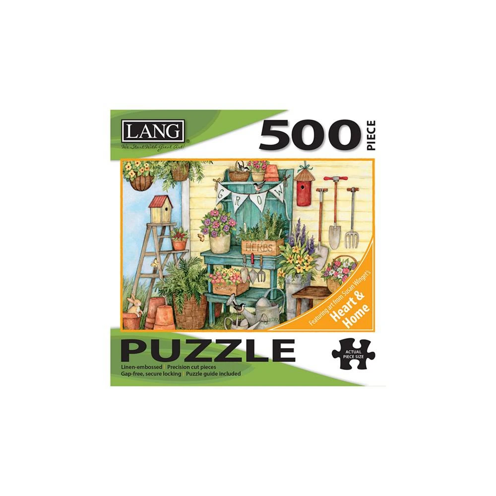 商品Lang|Potters Bench 500pc Puzzle,价格¥70,第2张图片详细描述