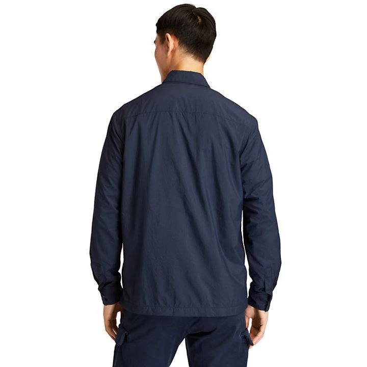 商品Timberland|Solid Shirt Jacket for Men in Navy,价格¥806,第2张图片详细描述