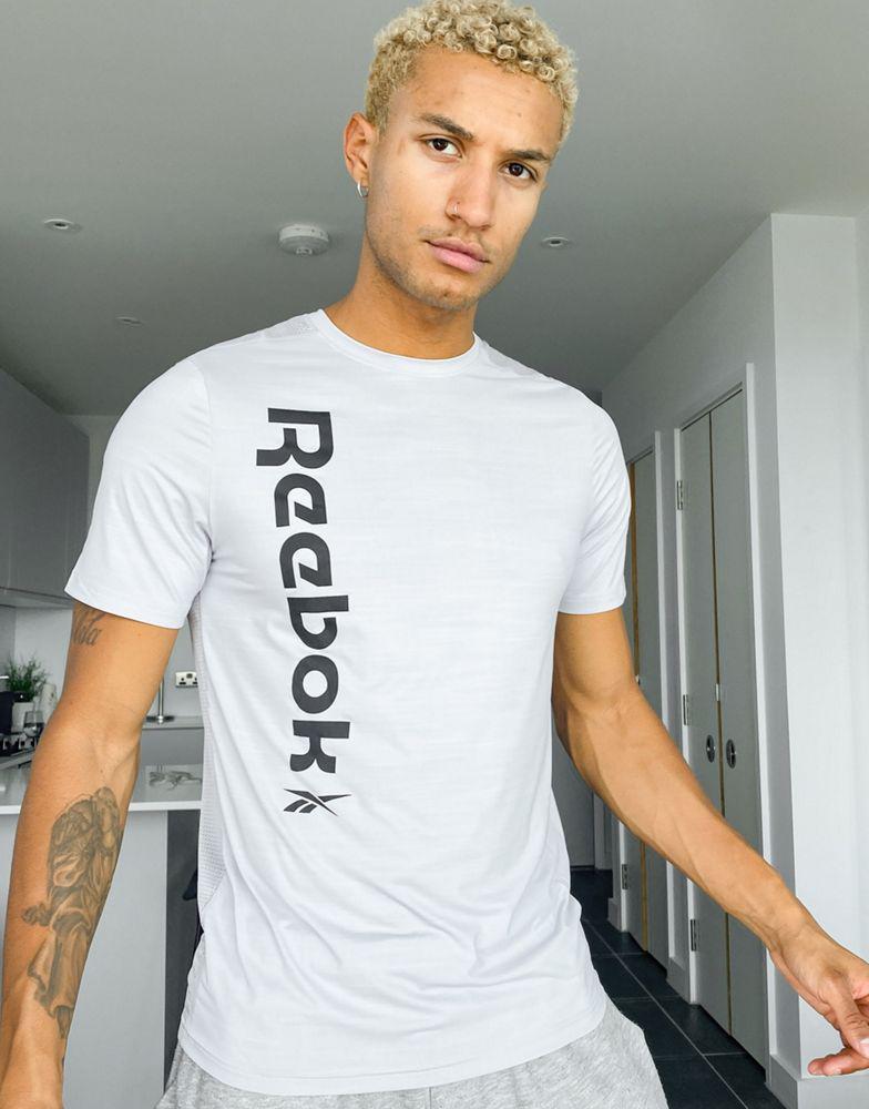 Reebok Mens workout t-shirt in grey商品第4张图片规格展示