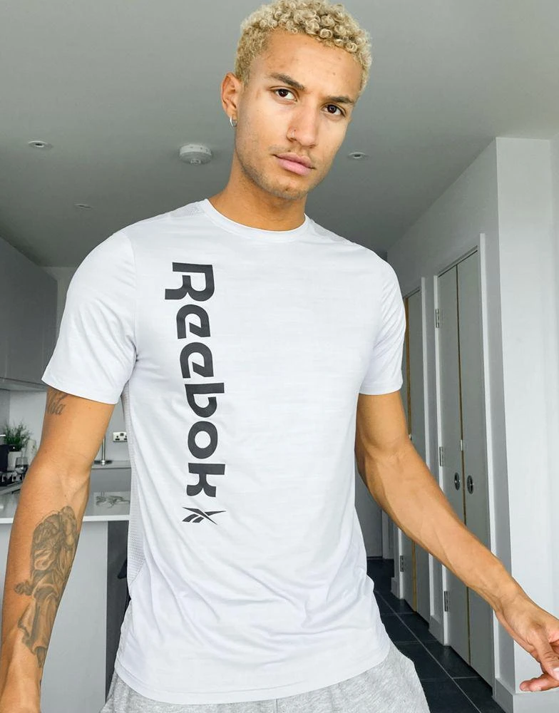 商品Reebok|Reebok Mens workout t-shirt in grey,价格¥129,第4张图片详细描述