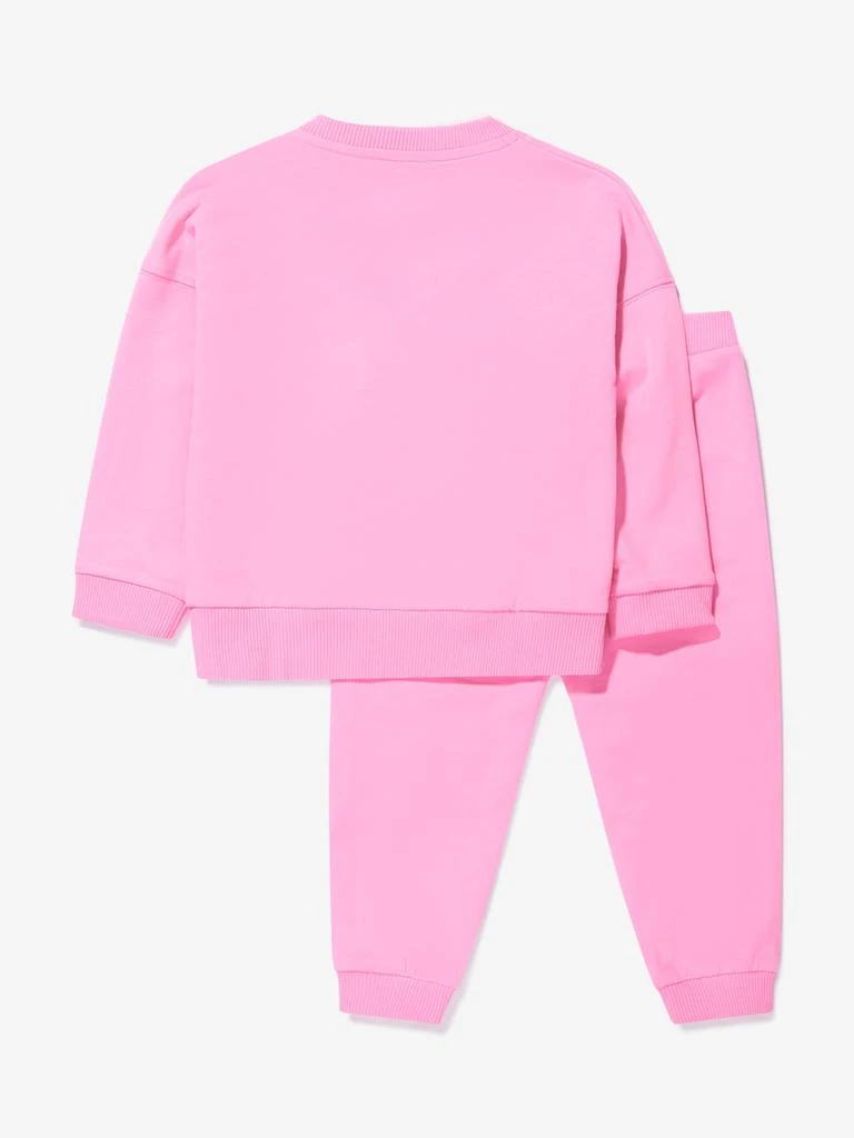 商品Moschino|Moschino Pink Baby Girls Cotton Minion Logo Tracksuit,价格¥1497,第4张图片详细描述
