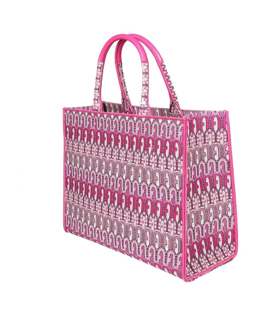 商品Furla|Opportunity L Shoppinh Bag In Jacquard Fabric,价格¥2332,第3张图片详细描述