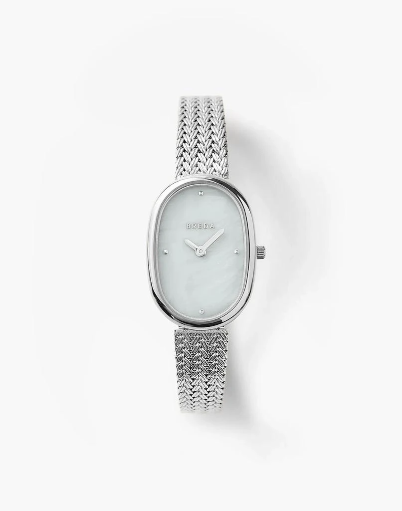 商品Madewell|BREDA Jane Tethered Stainless Steel and Mesh Bracelet Watch, 23mm,价格¥1517,第1张图片