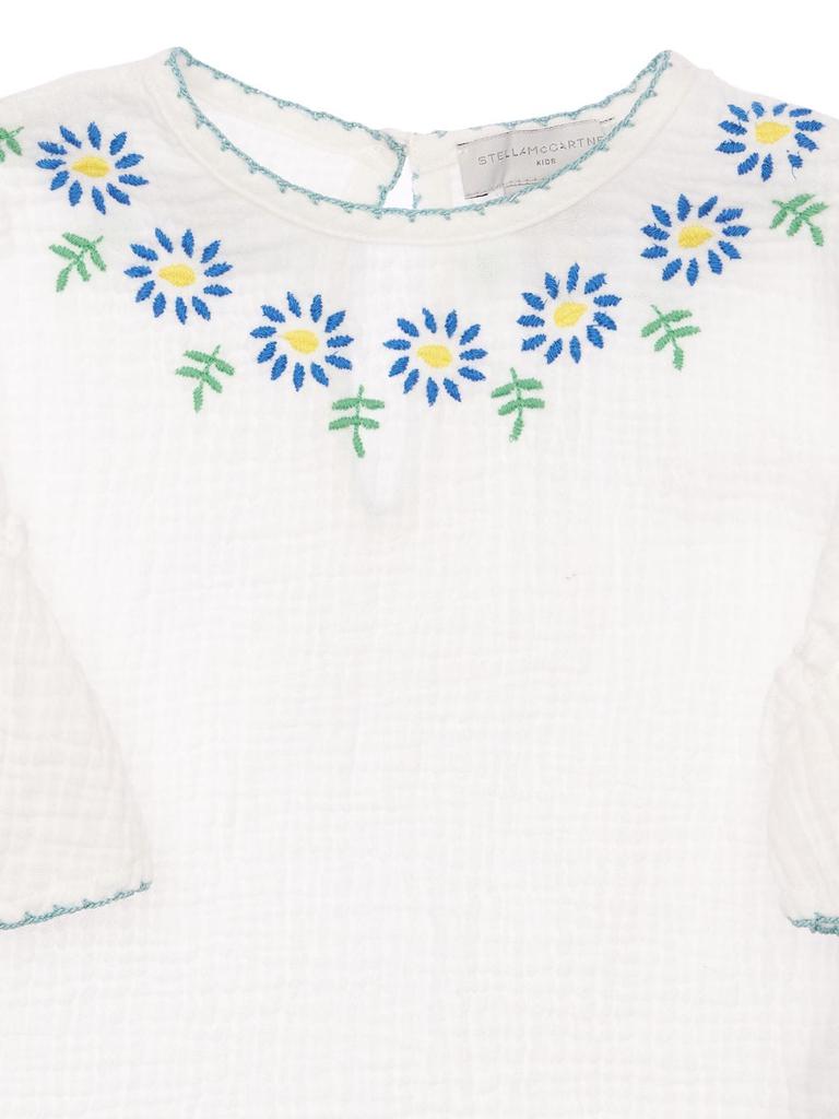 Embroidered Organic Cotton Gauze Shirt商品第1张图片规格展示