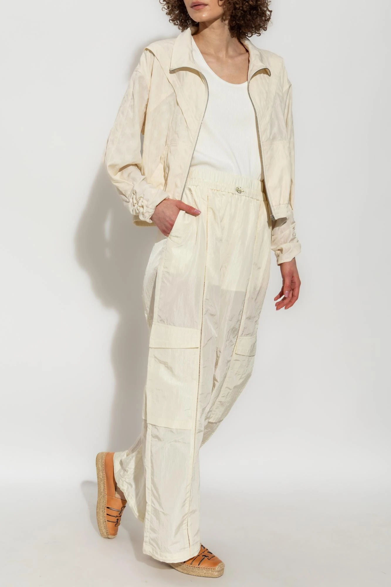 商品【商品预售7天】 IRO|IRO 女士夹克 WM07HONOA0ECRU 乳白色,价格¥1750 描述