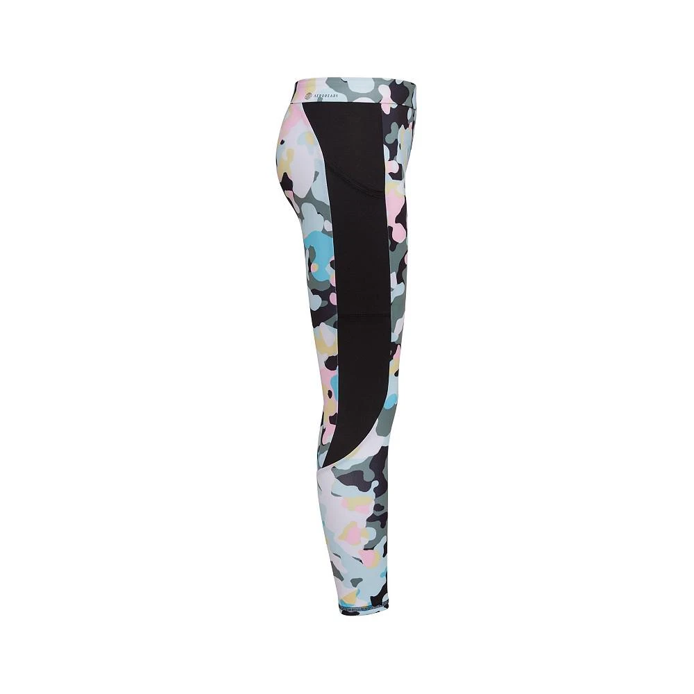 商品Adidas|Toddler Girls AEROREADY Allover Print Pieced Pocket Tights,价格¥134,第3张图片详细描述