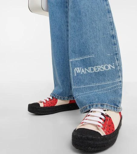 商品JW Anderson|Printed canvas espadrilles,价格¥1583,第4张图片详细描述