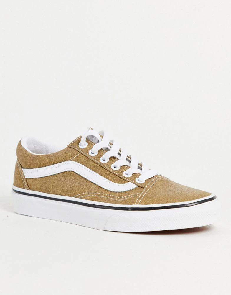 商品Vans|Vans Old Skool trainers in brown,价格¥398,第2张图片详细描述