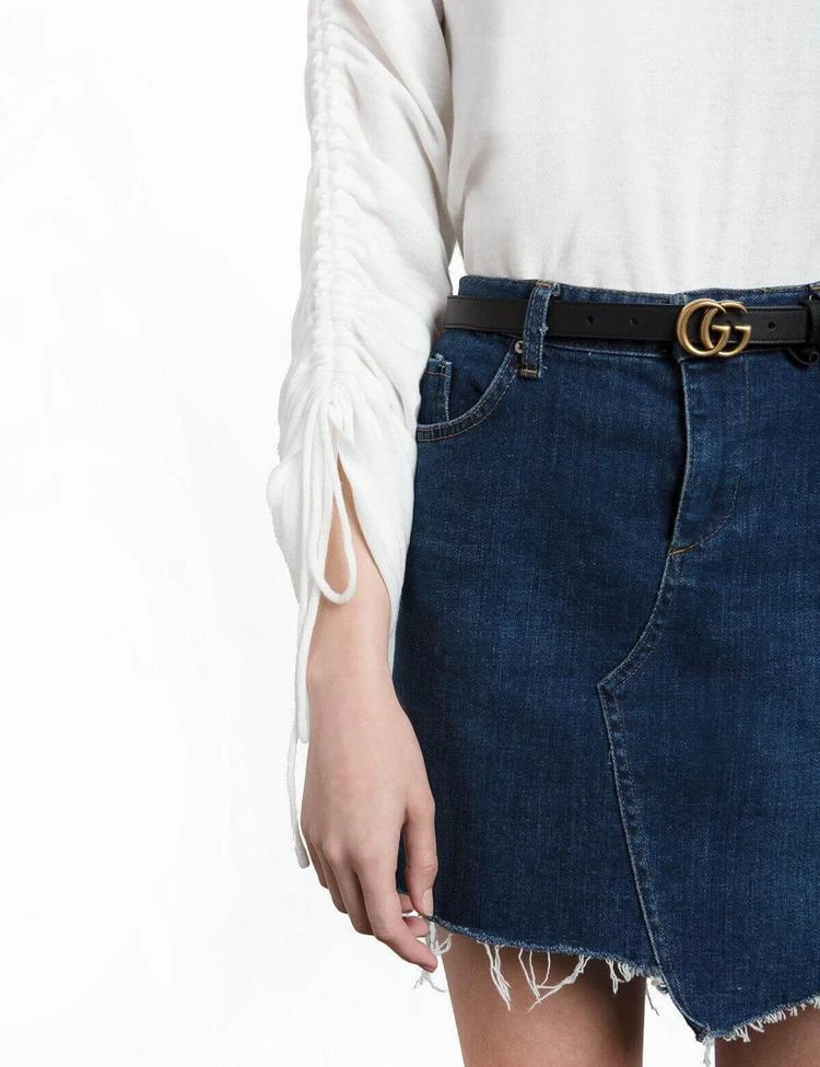 Ivory Ruched Sleeve Knit Top 商品