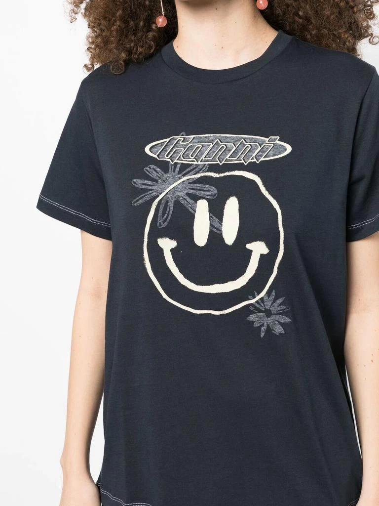 商品Ganni|Smiley t-shirt,价格¥317,第5张图片详细描述