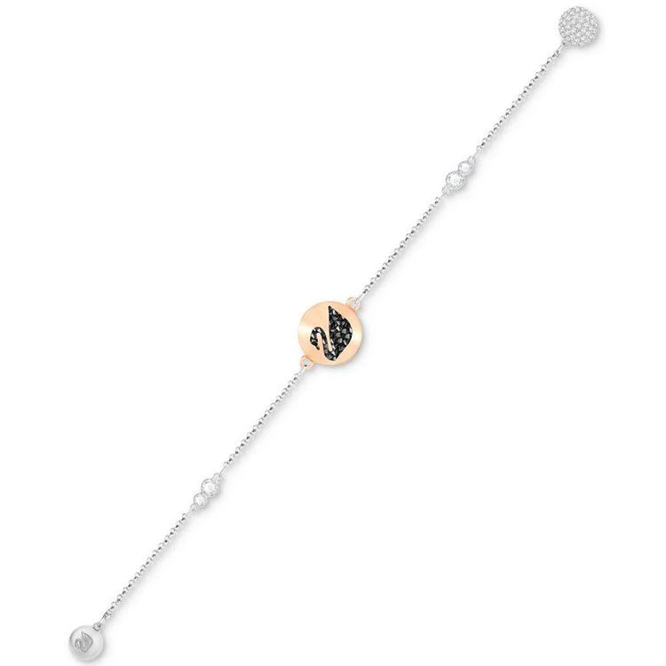 商品Swarovski|Remix Collection Two-Tone Crystal Swan & Sphere Magnetic Bracelet,价格¥592,第3张图片详细描述