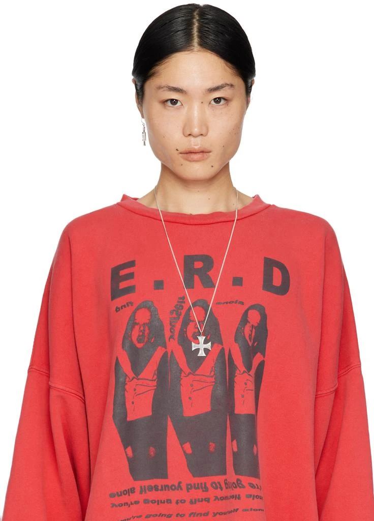 商品Enfants Riches Deprimes|Silver Cross Necklace,价格¥3098,第3张图片详细描述