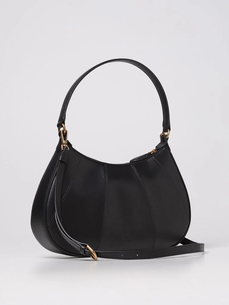 商品PINKO|Love classic Half Moon Simply Pinko bag in smooth leather,价格¥3591,第2张图片详细描述