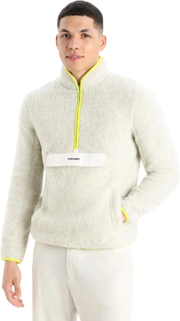 商品Icebreaker|RealFleece Merino High Pile Long Sleeve Half Zip Jacket - Men's,价格¥1257,第3张图片详细描述