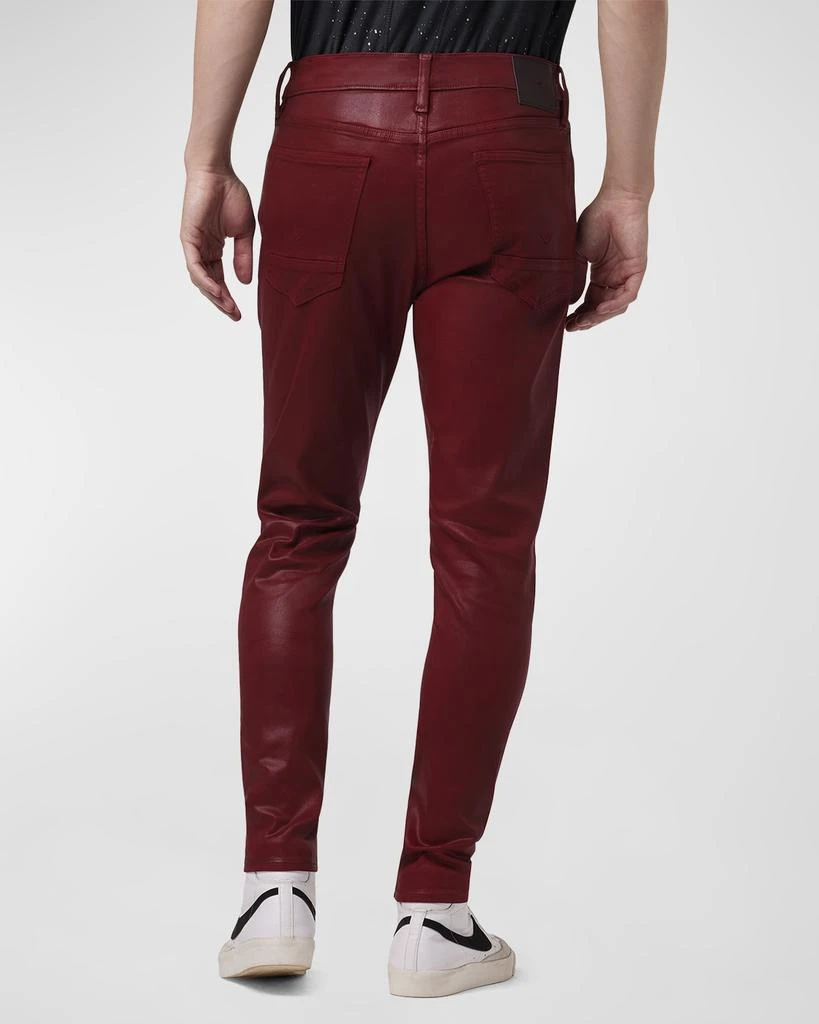 商品Hudson|Men's Zack Coated Skinny Jeans,价格¥554,第4张图片详细描述