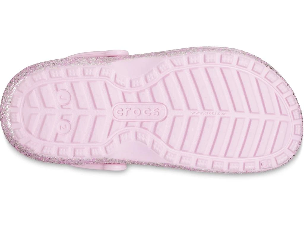 商品Crocs|Classic Lined Glitter Clog (Little Kid/Big Kid),价格¥294,第3张图片详细描述