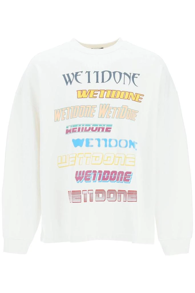 商品We11done|MULTI LOGO SWEATSHIRT,价格¥796,第1张图片