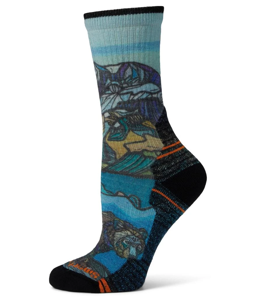 商品SmartWool|Hike Light Cushion Icy Range Print Crew Socks,价格¥190,第1张图片