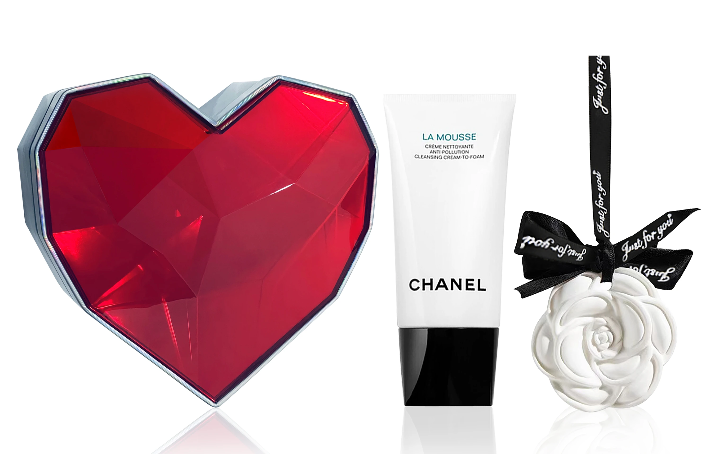 商品[国内直发] Chanel|香奈儿 山茶花 柔和净肤泡沫洁面乳 清洁 150ml+香薰+轻奢礼盒（礼盒装）,价格¥575,第4张图片详细描述