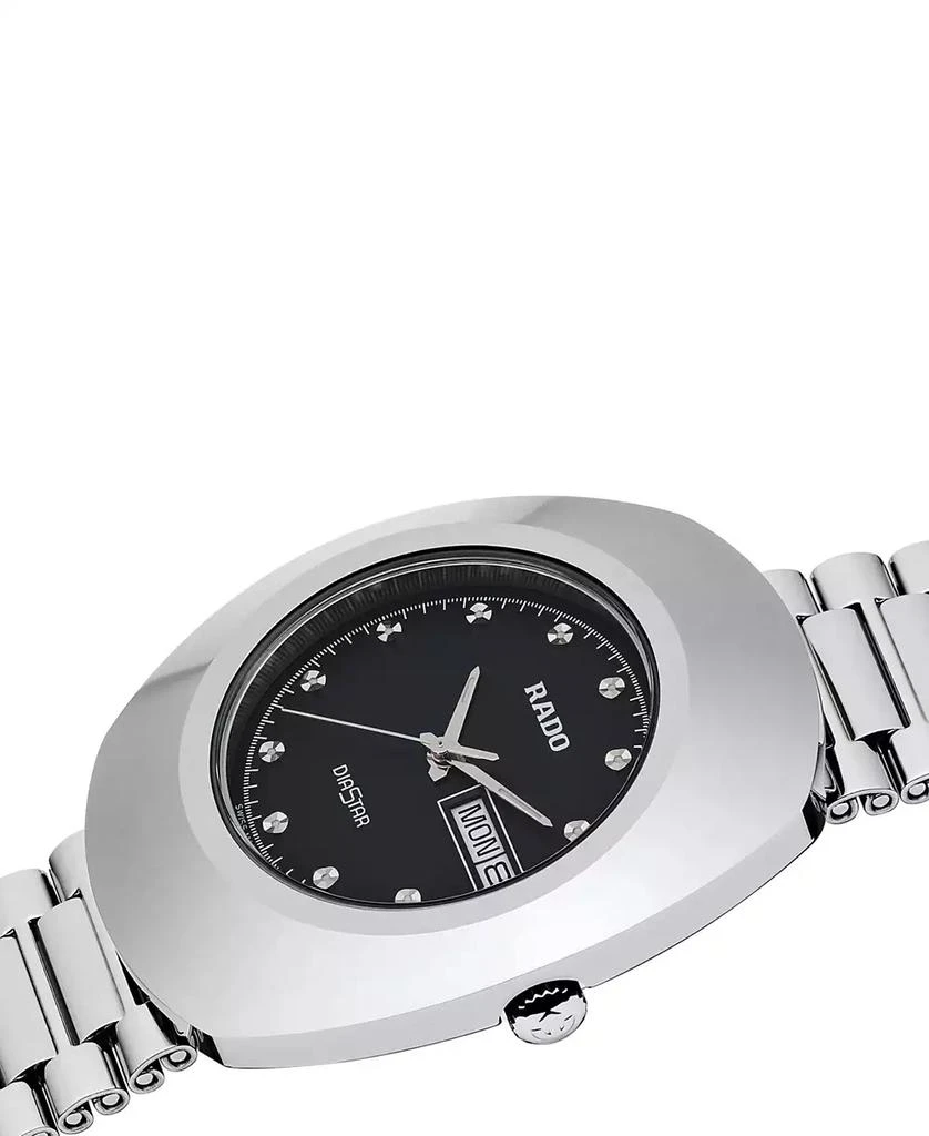 商品Rado|Original Men's Silver-Tone Stainless Steel Bracelet Watch 35mm,价格¥5236,第3张图片详细描述