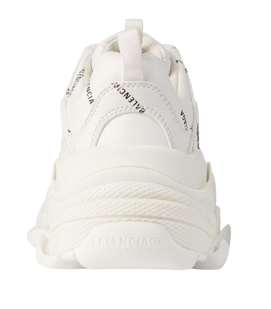 商品Balenciaga|All-Over Logo Triple S Sneakers,价格¥6534,第4张图片详细描述