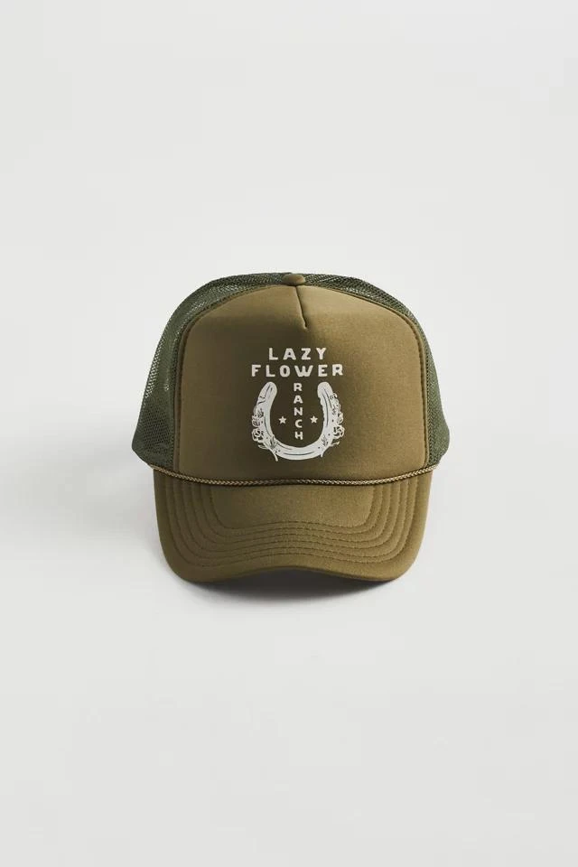 商品Urban Outfitters|Lazy Flower Ranch Trucker Hat,价格¥152,第2张图片详细描述