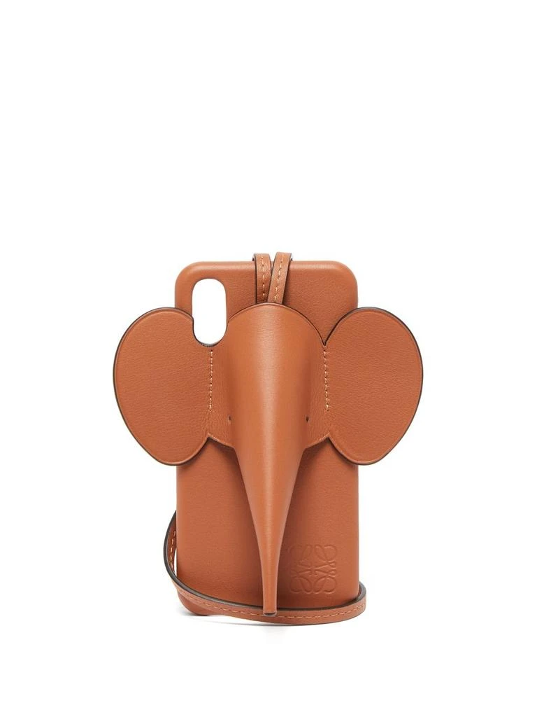 商品Loewe|Tan Elephant iPhone® X/XS leather phone case,价格¥772,第1张图片