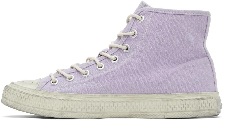 商品Acne Studios|Purple Ballow Tumbled High Sneakers,价格¥1817,第3张图片详细描述