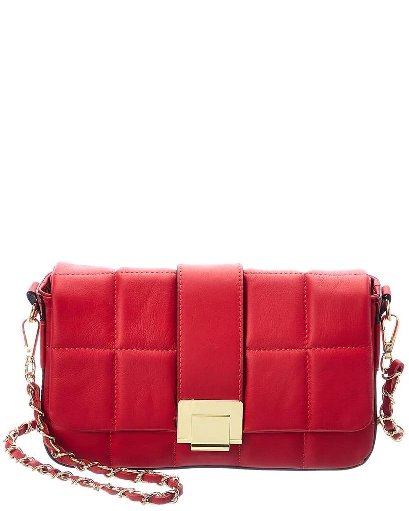 商品Italian Leather|Italian Leather Shoulder Bag,价格¥788,第1张图片