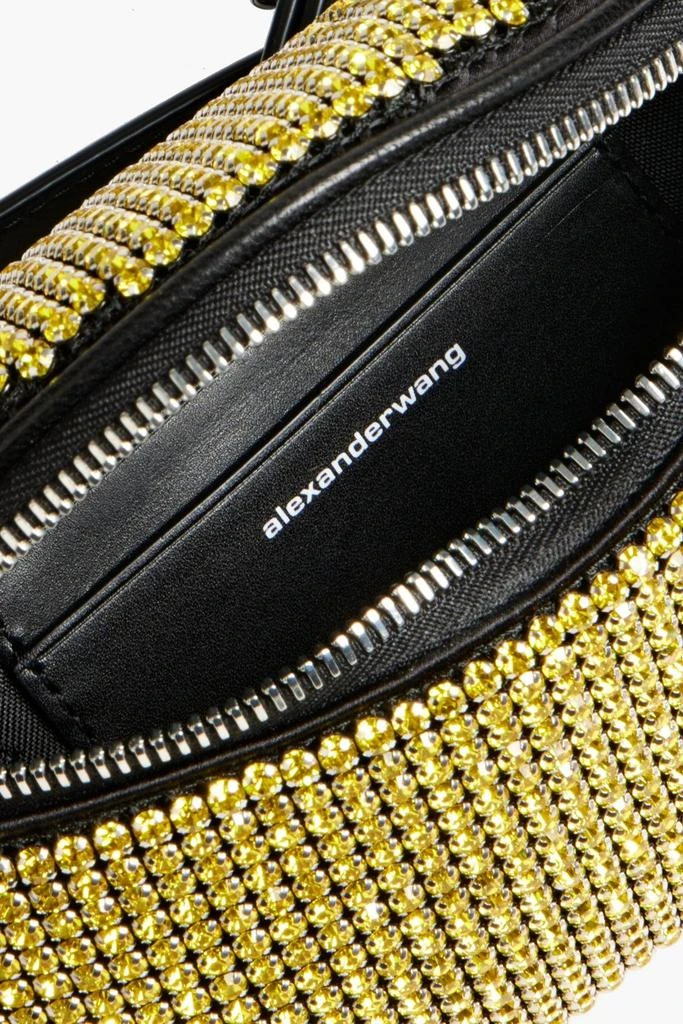 商品Alexander Wang|Attica crystal-embellished leather belt bag,价格¥3334,第5张图片详细描述