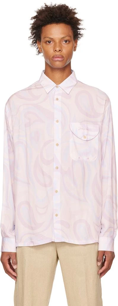 商品Jacquemus|Purple Le Papier 'La Chemise Mazzolu' Shirt,价格¥630,第1张图片