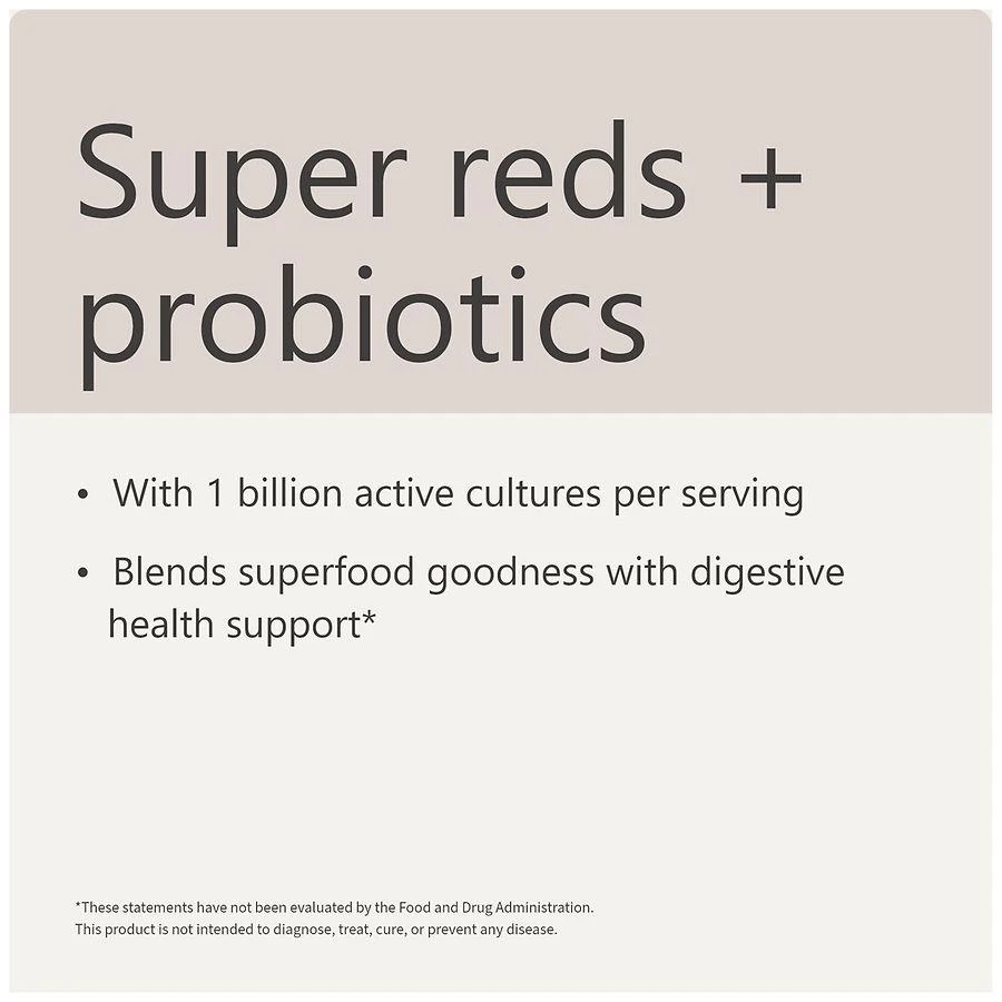 Super Reds + Probiotics Capsules (30 days) 商品