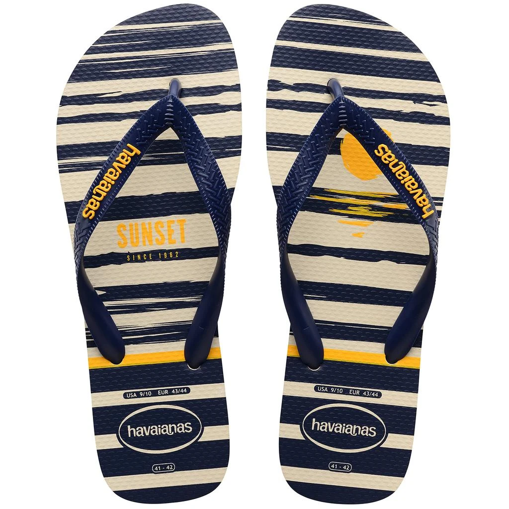 商品Havaianas|Top Nautical Flip Flop Sandal,价格¥90,第1张图片