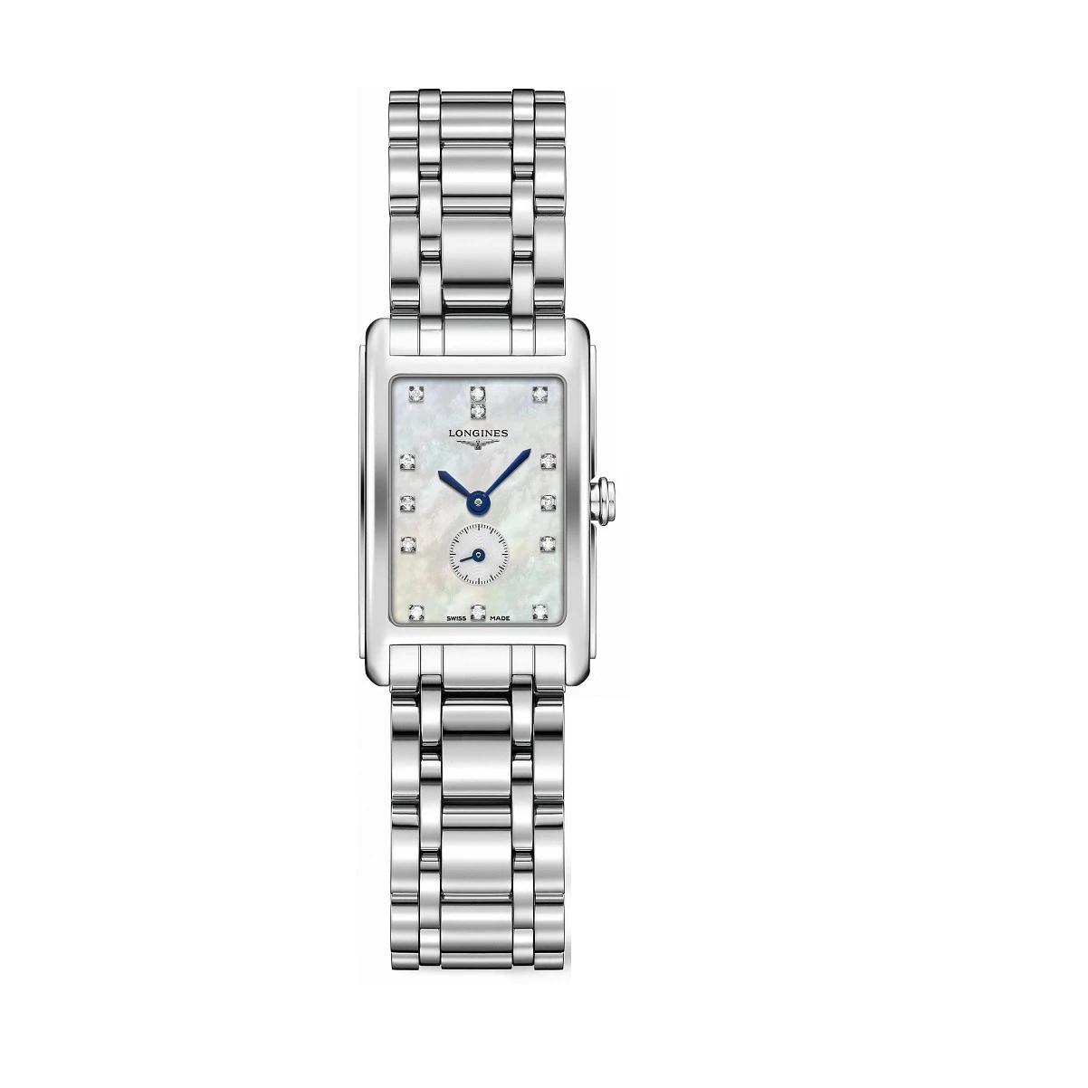 商品Longines|现货 LONGINES浪琴黛绰维纳石英手表女士腕表方形表盘L5.255.4.87.6,价格¥9595,第1张图片