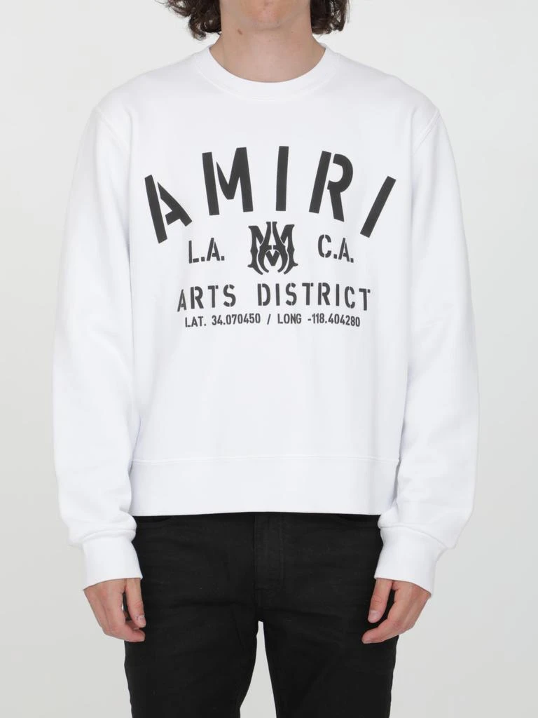 商品AMIRI|White sweatshirt with logo,价格¥5060,第1张图片