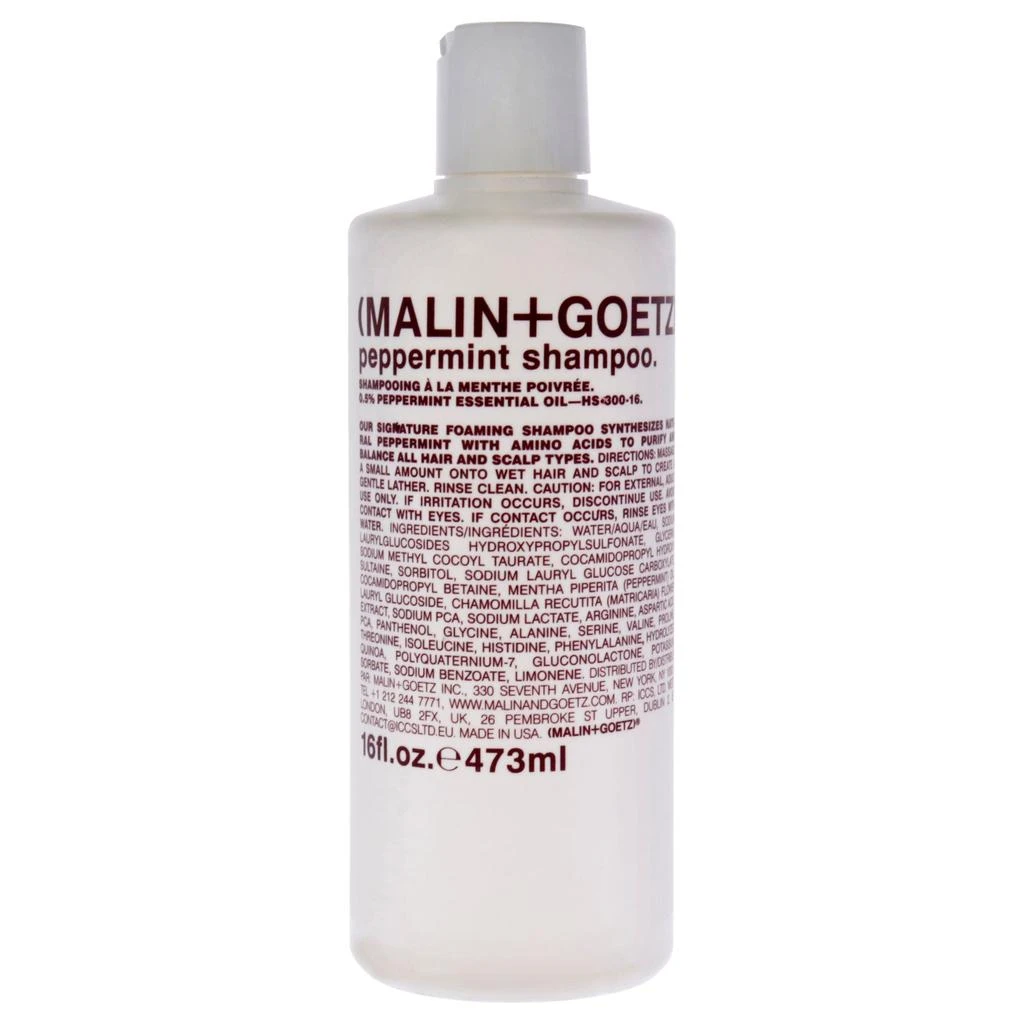 商品Malin + Goetz|Pepermint Shampoo by Malin + Goetz for Unisex - 16 oz Shampoo,价格¥302,第1张图片