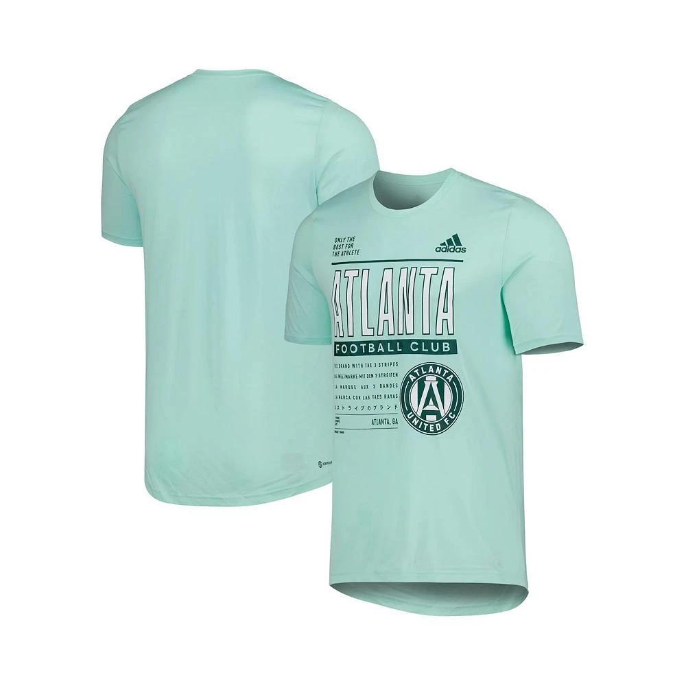 商品Adidas|Men's Mint Atlanta United FC Club DNA Performance T-shirt,价格¥205,第1张图片