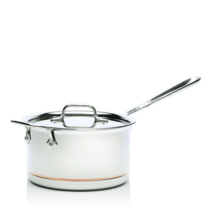 商品All-Clad|All Clad Copper Core 4 Quart Covered Sauce Pan,价格¥3028,第1张图片