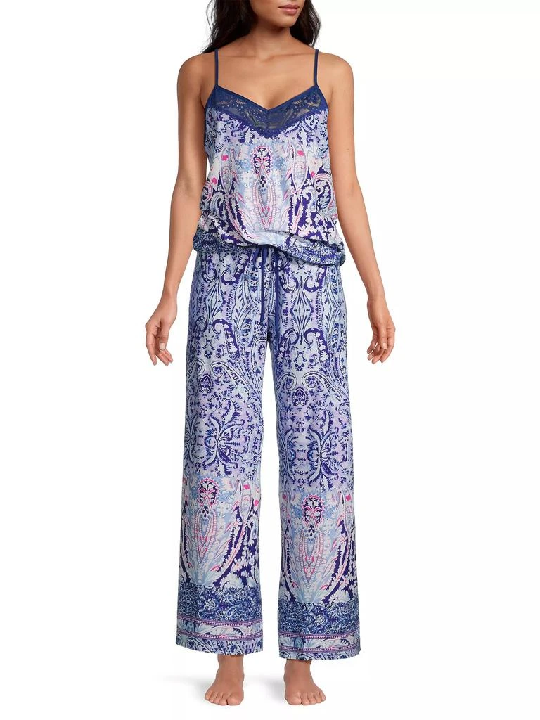 商品In Bloom|Nora Paisley Cami Pajamas,价格¥510,第2张图片详细描述