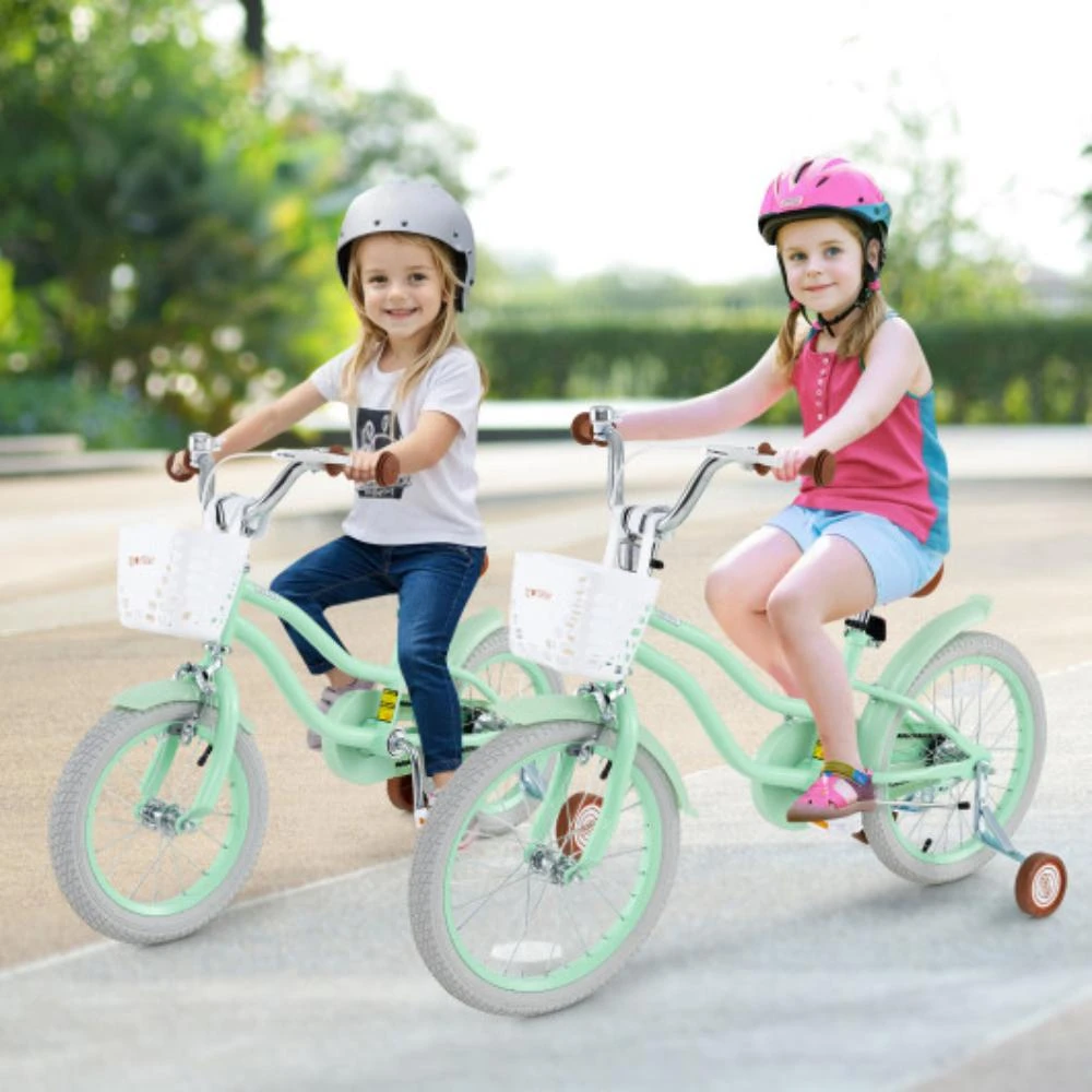 商品Hivvago|18 Inch Kids Bike with Adjustable Seat and Bell for Kids 3-8 Years Olds-18 inches,价格¥1189,第2张图片详细描述