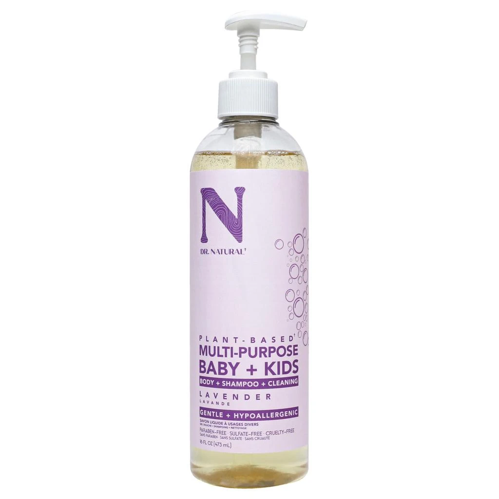 商品Dr. Natural|Multi-Purpose Baby Plus Kids Soap - Lavender by  for Kids - 16 oz Soap,价格¥122,第1张图片