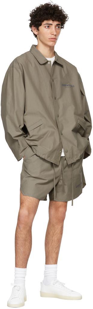商品Essentials|男款 Taupe系列 教练夹克,价格¥743,第6张图片详细描述