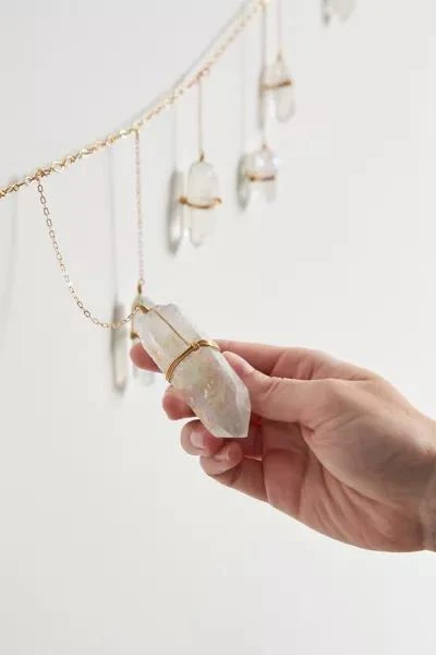 商品Ariana Ost|Ariana Ost Aura Quartz Crystal Garland,价格¥1343,第4张图片详细描述