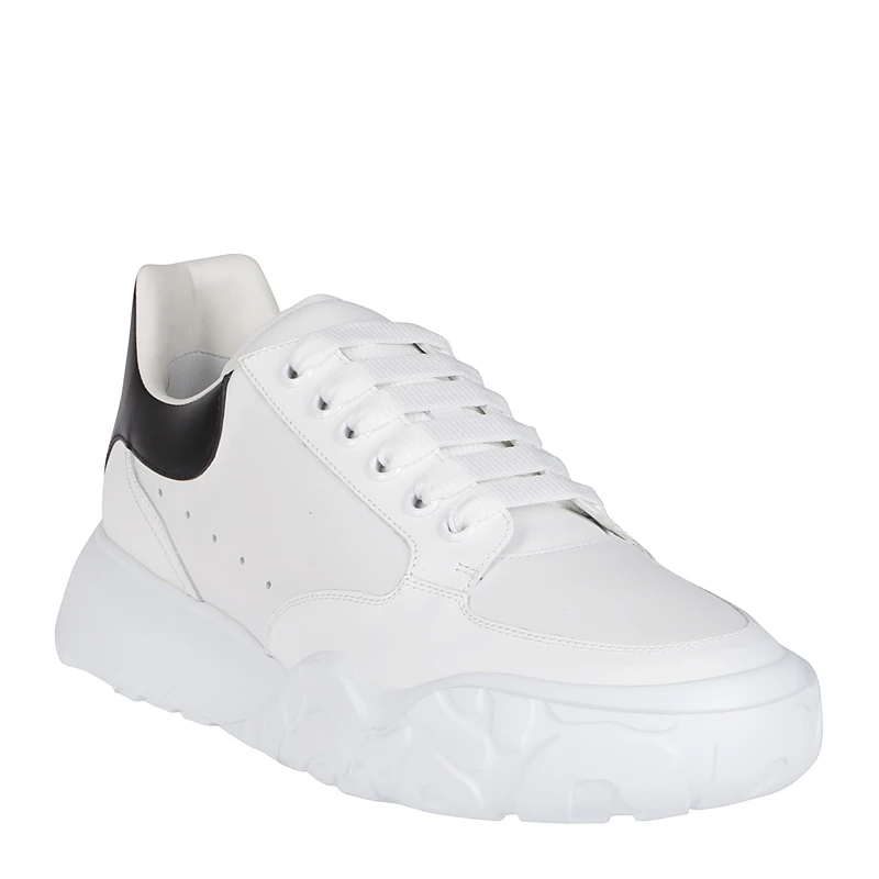 ALEXANDER MCQUEEN 亚历山大·麦昆 男士白色皮质运动鞋 634619-WHZ97-9061 商品