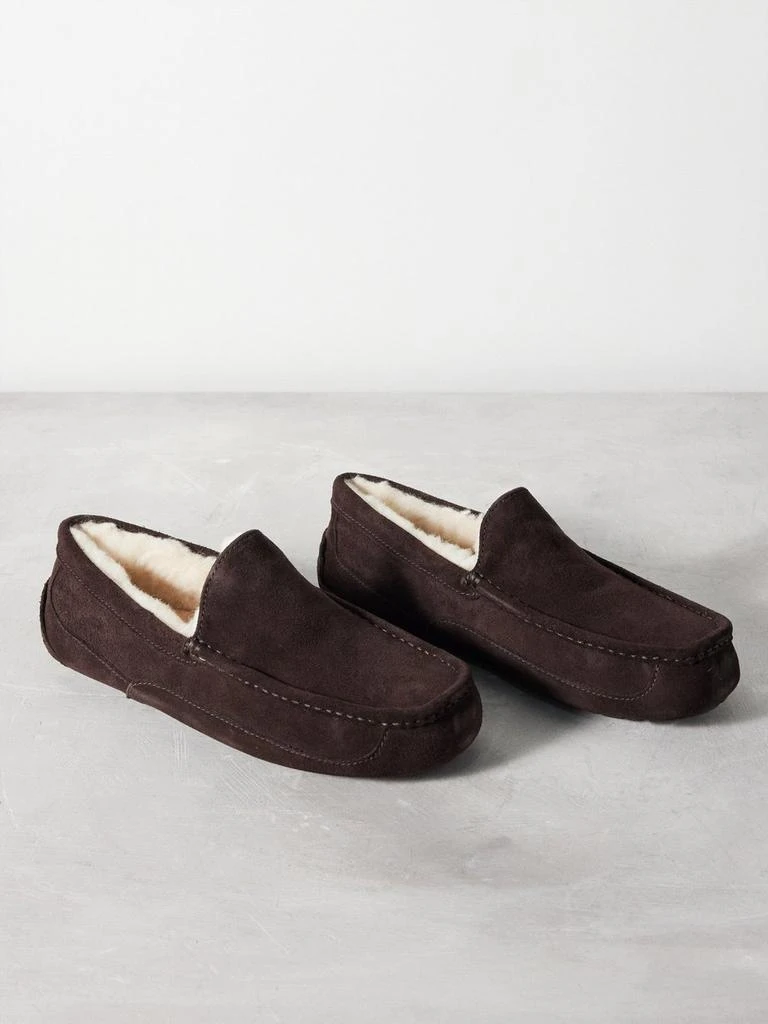商品UGG|Ascot suede shearling slippers,价格¥401,第1张图片