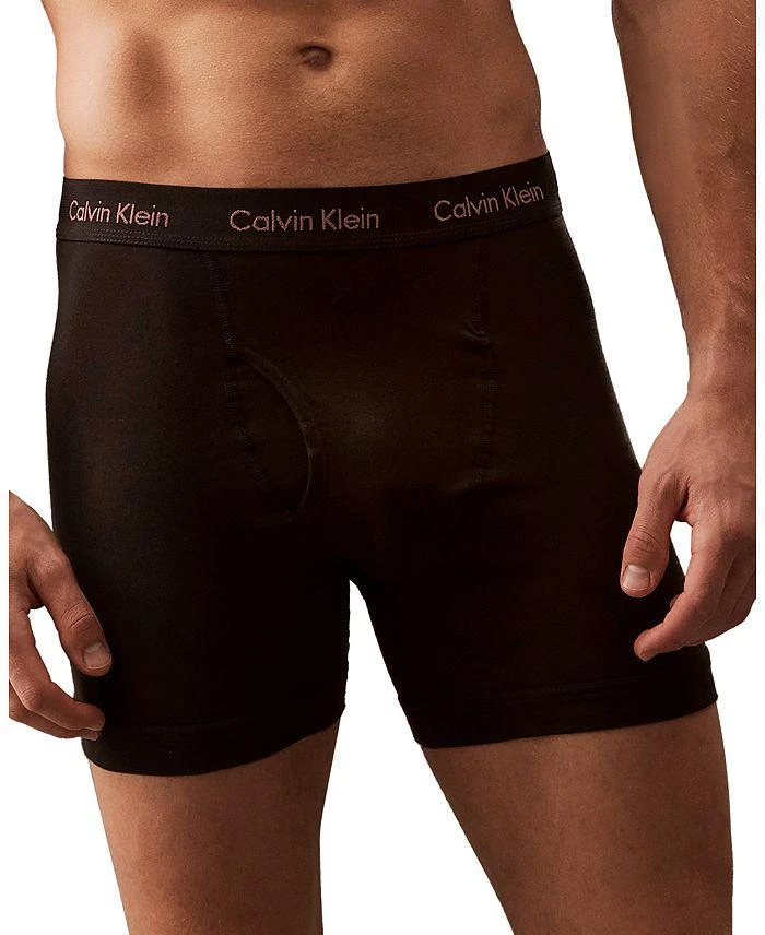 Cotton Stretch Moisture Wicking Boxer Briefs, Pack of 3 商品