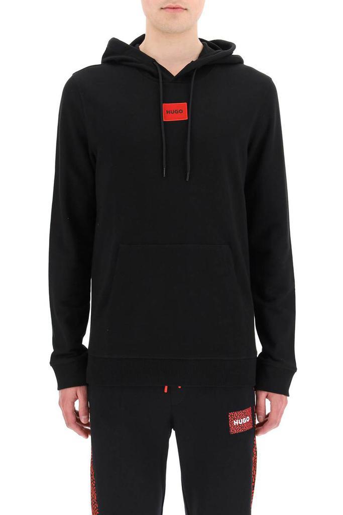 商品Hugo Boss|Hugo hoodie with logo patch,价格¥598,第4张图片详细描述