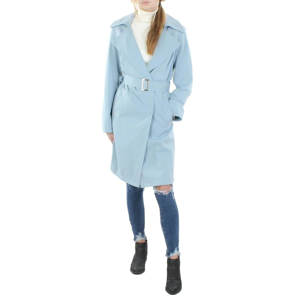 商品Vince Camuto|Vince Camuto Womens Lightweight Midi Trench Coat,价格¥326,第1张图片